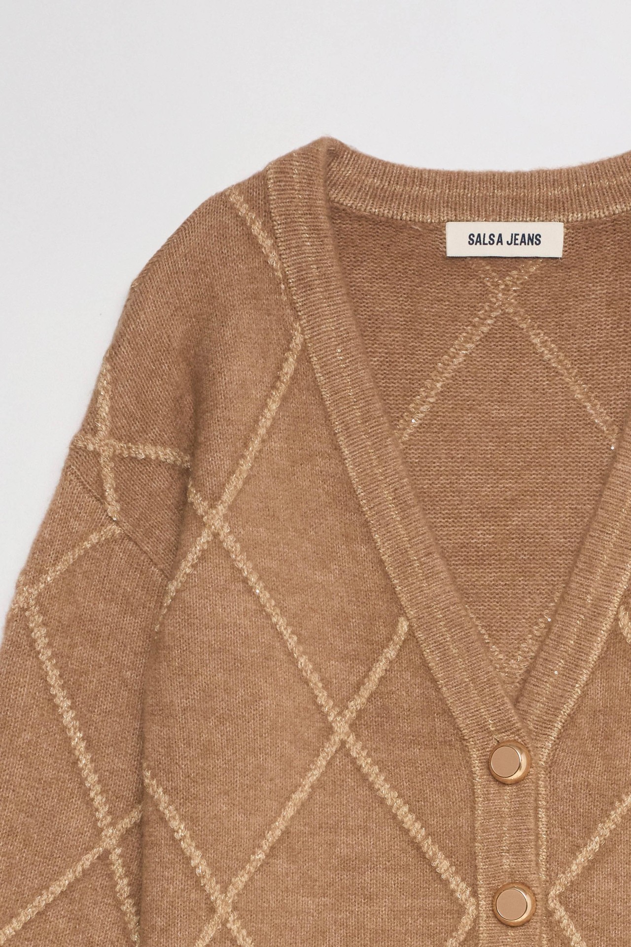 CARDIGAN AVEC LUREX