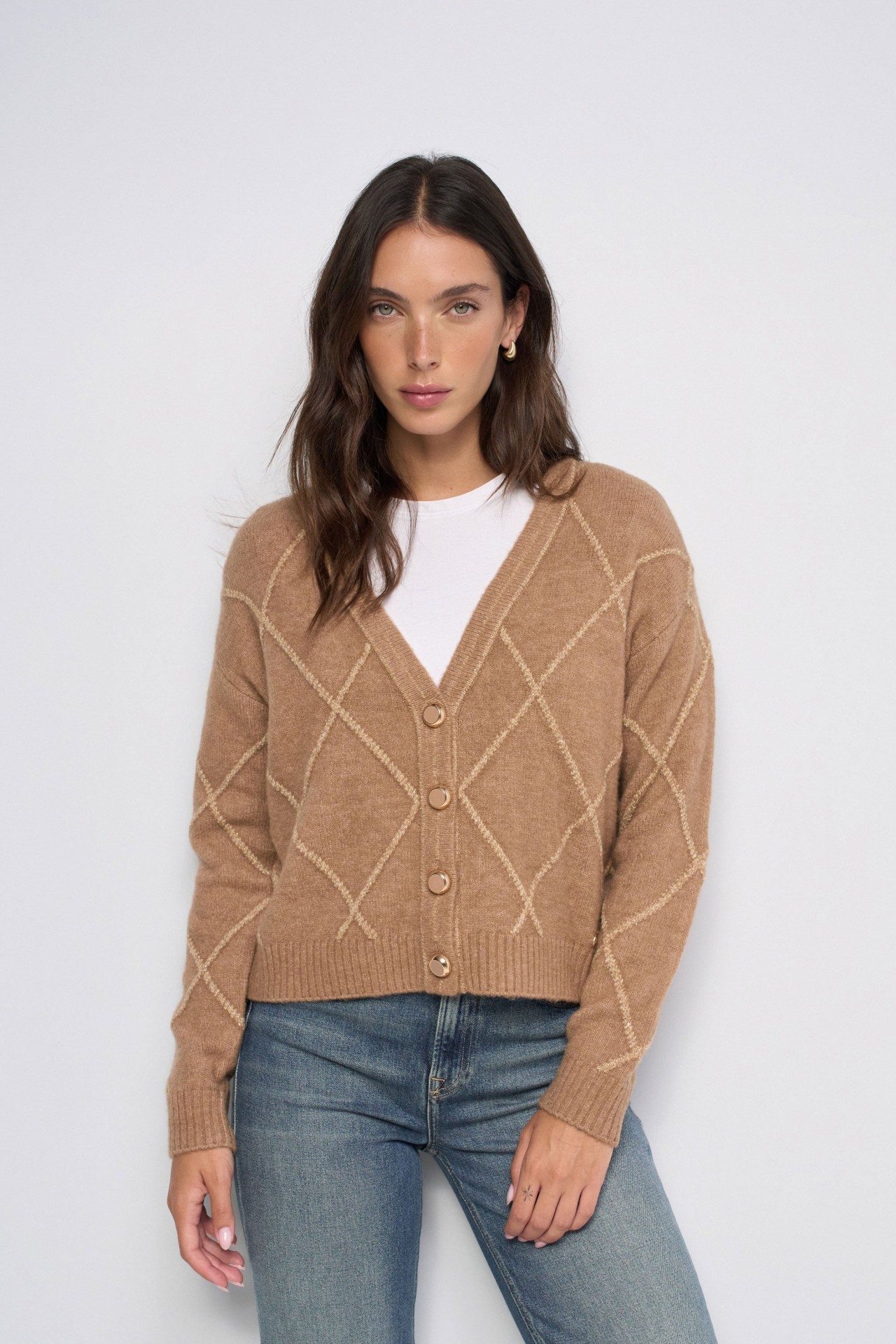 CARDIGAN AVEC LUREX