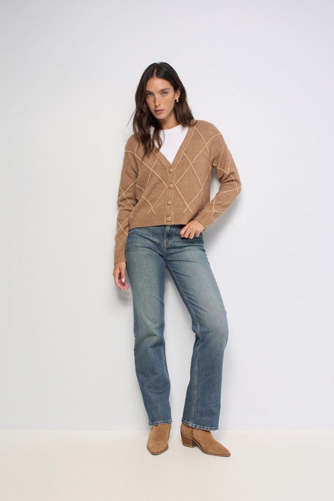 CARDIGAN AVEC LUREX