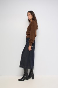 CARDIGAN AVEC LAINE