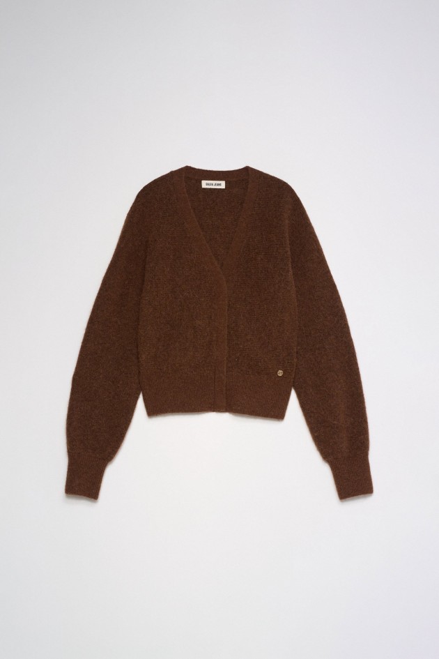 CARDIGAN AVEC LAINE