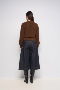 CARDIGAN AVEC LAINE