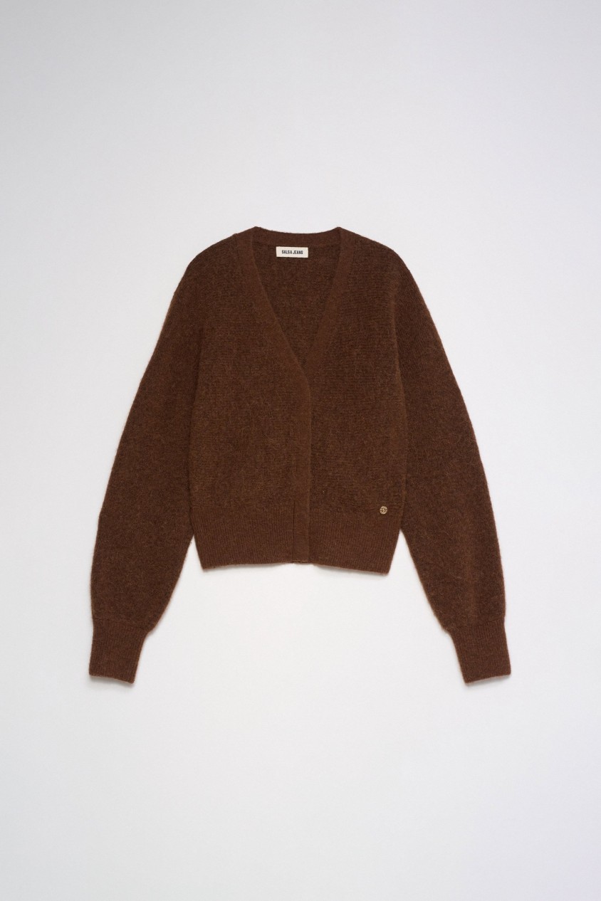 CARDIGAN MIT WOLLE