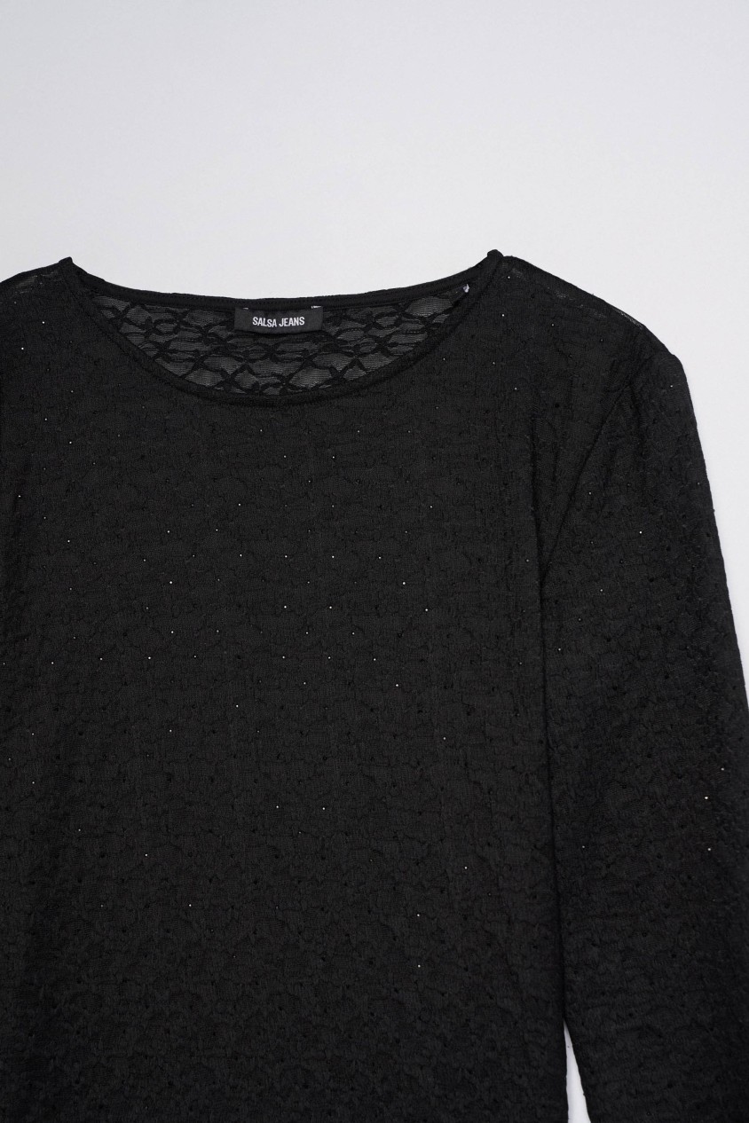 PULLOVER MIT STRASS