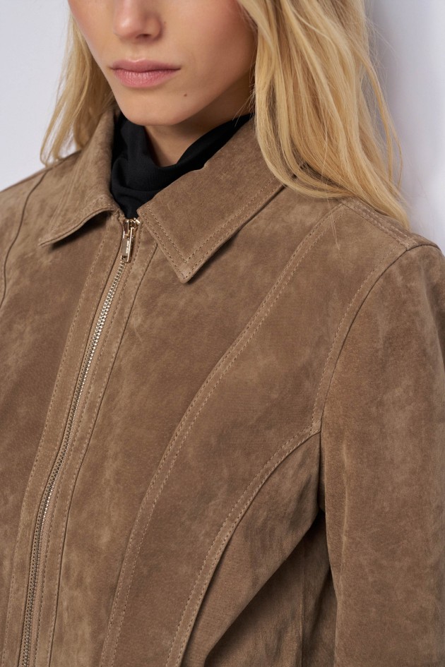 VESTE EN CUIR