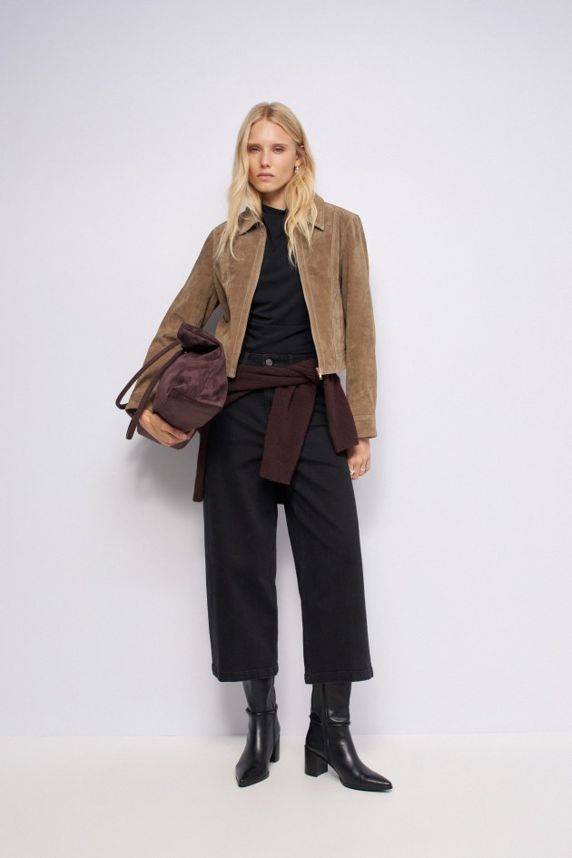 VESTE EN CUIR