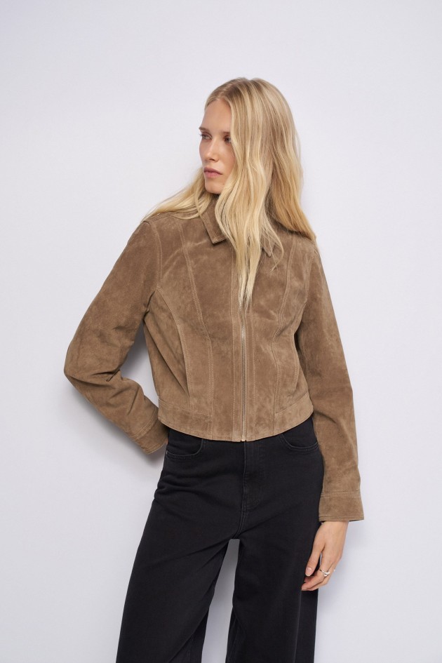 VESTE EN CUIR