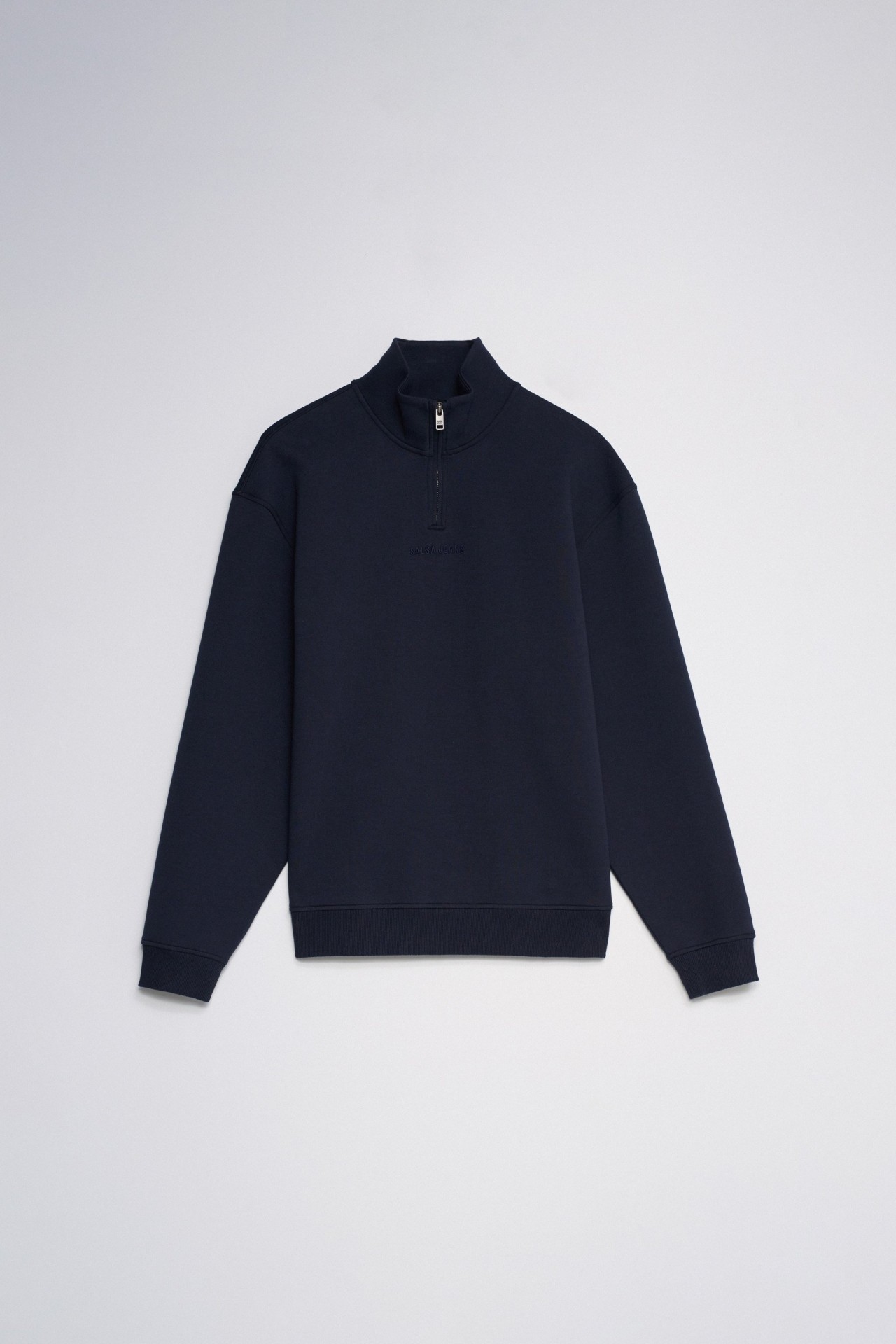 SWEATSHIRT MET HALVE RITS