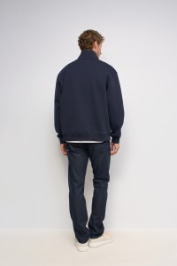 SWEATSHIRT MET HALVE RITS