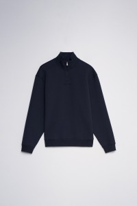 SWEATSHIRT MET HALVE RITS
