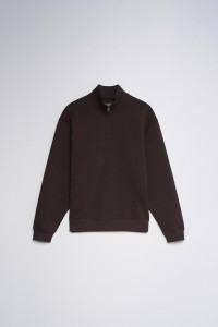 SWEATSHIRT MET HALVE RITS