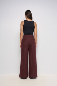 GESTREEPTE CHINO MET WIDE PIJP GESTREEPTE CHINO MET WIDE PIJP