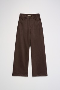 WIDE LEG JEANS MET SU�DE-EFFECT