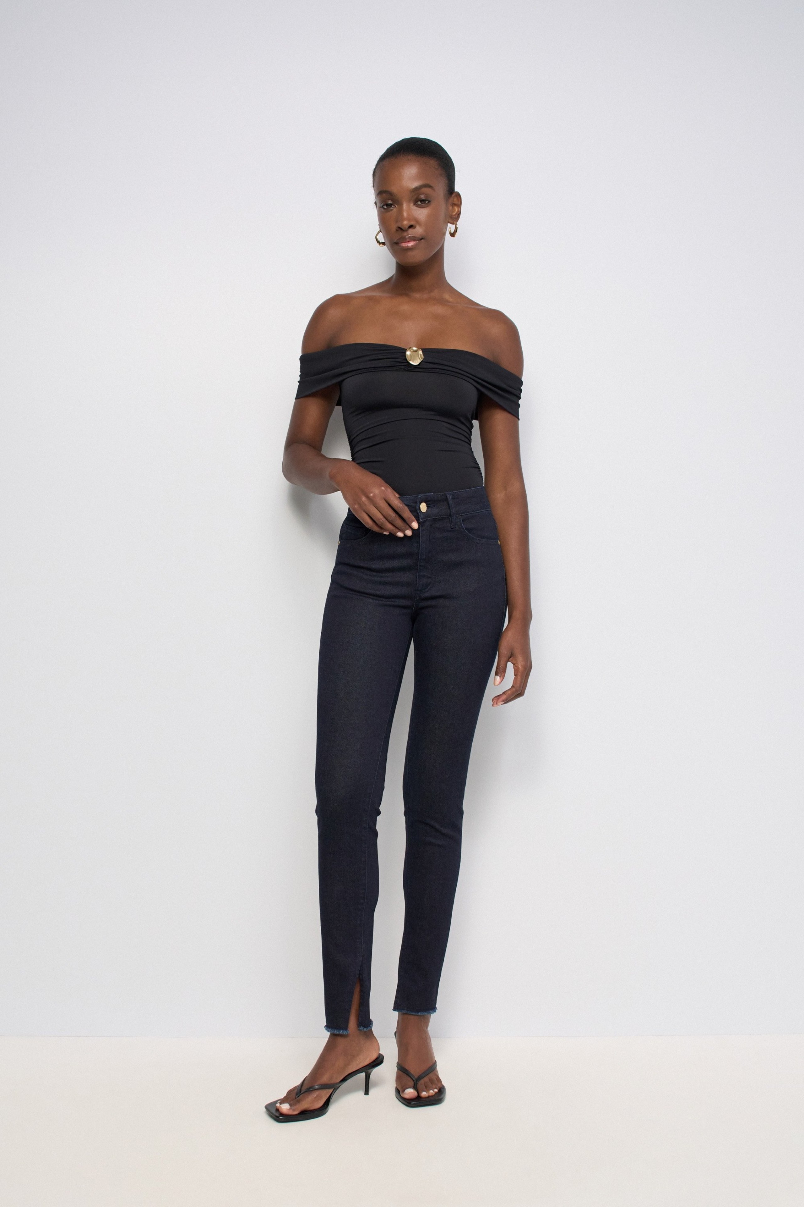 DESTINY PUSH UP SKINNY JEANS