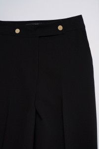 PANTALON EN TISSU � JAMBE WIDE