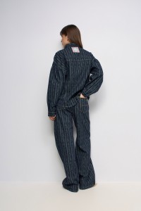 OVERHEMD MET JACQUARD FAVORITE PEOLPE X SALSA JEANS