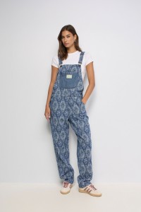TUINBROEK MET JACQUARDPATROON FAVORITE PEOPLE X SALSA JEANS