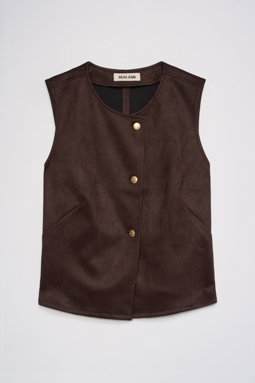 GILET EFFET DAIM