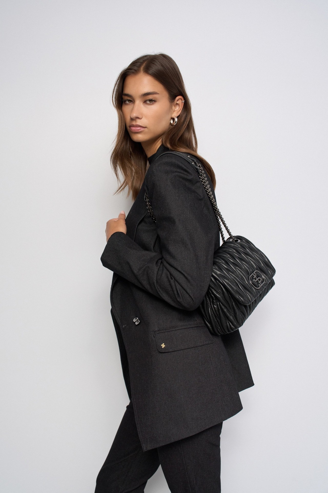 SAC MATELASS� EFFET CUIR