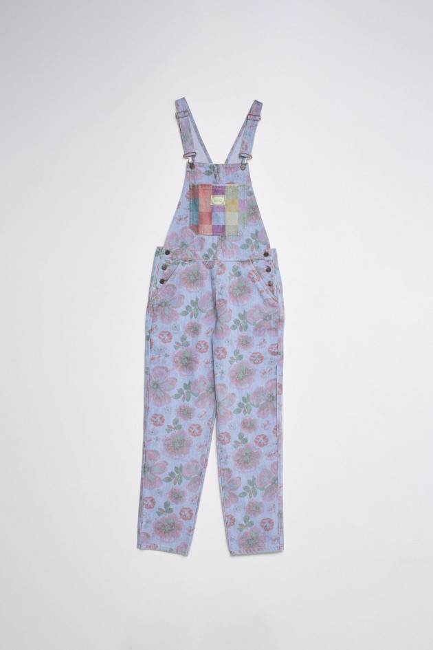 PATTERNED DUNGAREES FAVORITE PEOPLE X SALSA JEANS