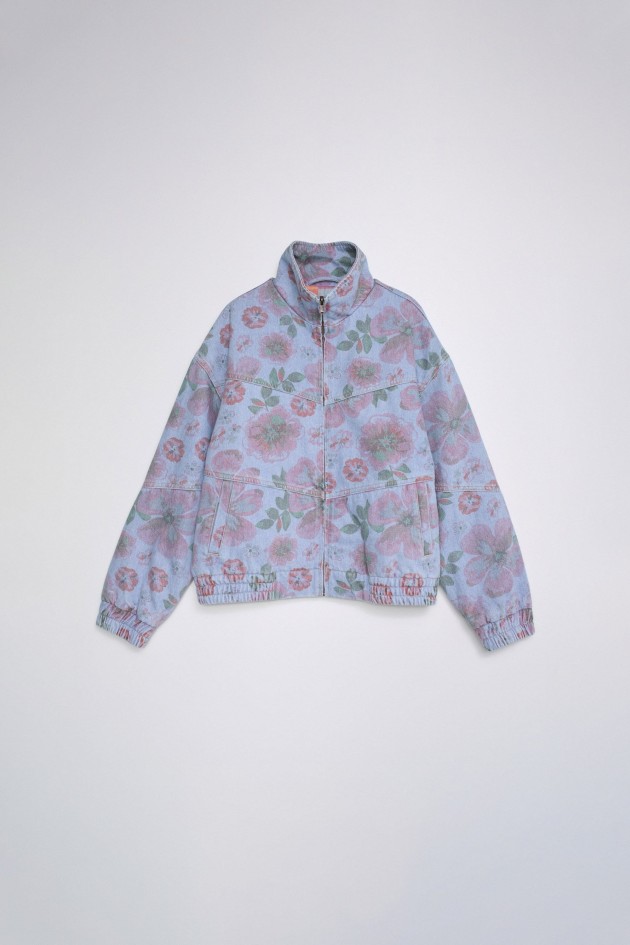 BOMBERJACKE MIT MUSTER FAVORITE PEOPLE X SALSA JEANS
