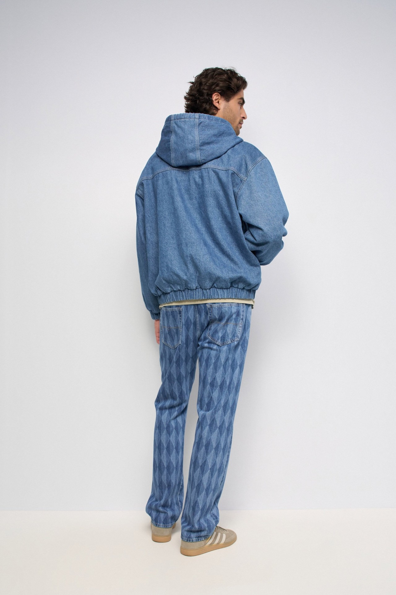 DENIM BOMBER JACKET FAVORITE PEOPLE X SALSA JEANS