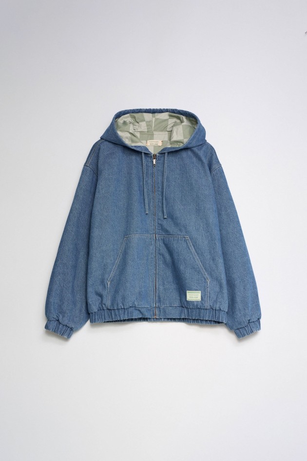 DENIM BOMBER JACKET FAVORITE PEOPLE X SALSA JEANS