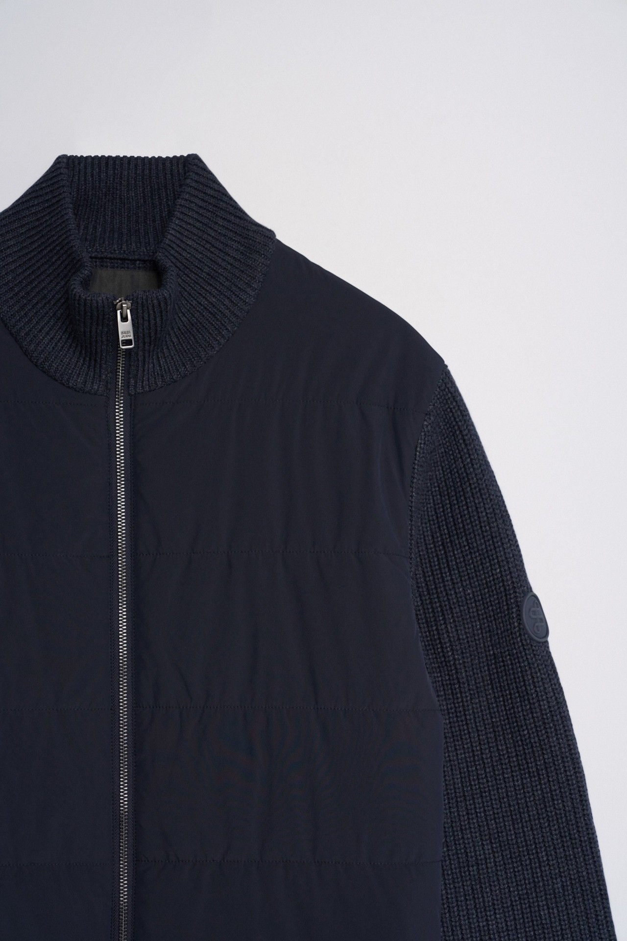 MIXED-MATERIAL JACKET