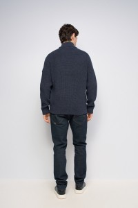 MIXED-MATERIAL JACKET