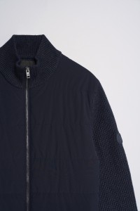 MIXED-MATERIAL JACKET