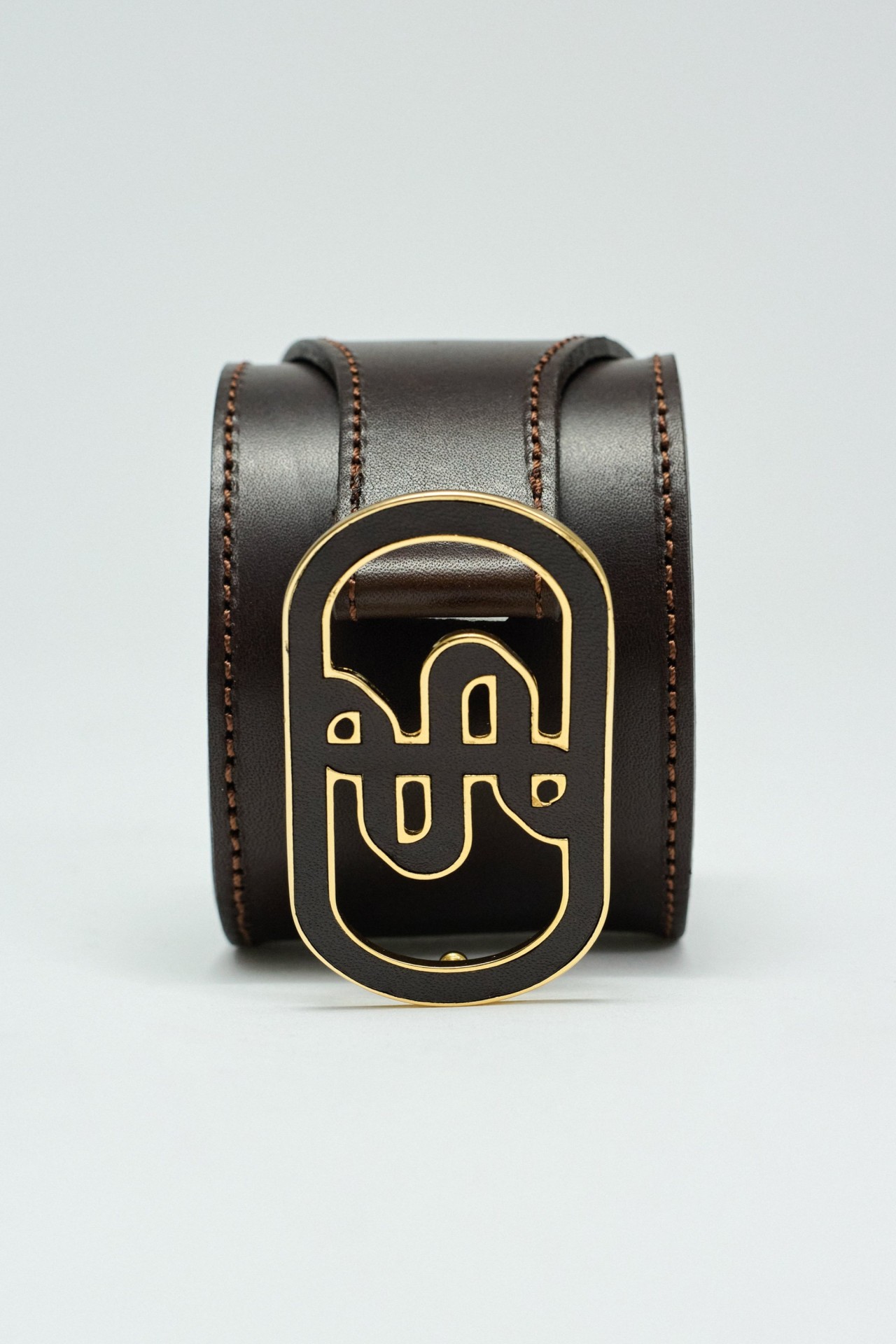 CEINTURE LARGE EN CUIR