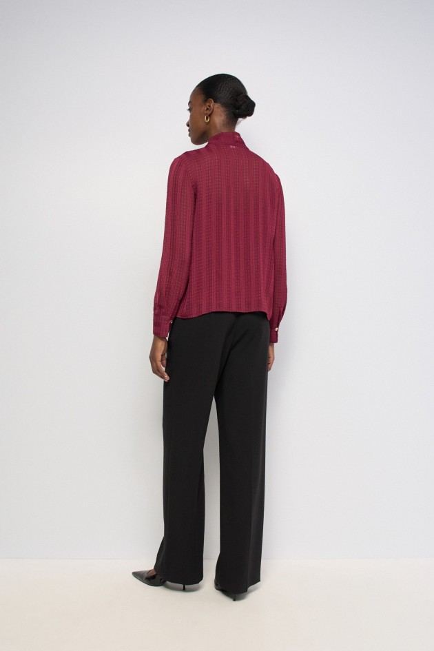 BLOUSE MET STRIK