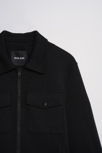 COAT KNITTED WITH CHEST POCKETS COAT KNITTED WITH CHEST POCKETS