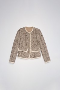 PADDED TWEED JACKET