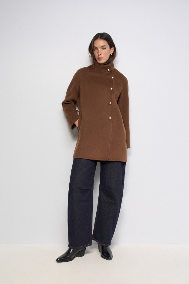 WOOL-BLEND COAT