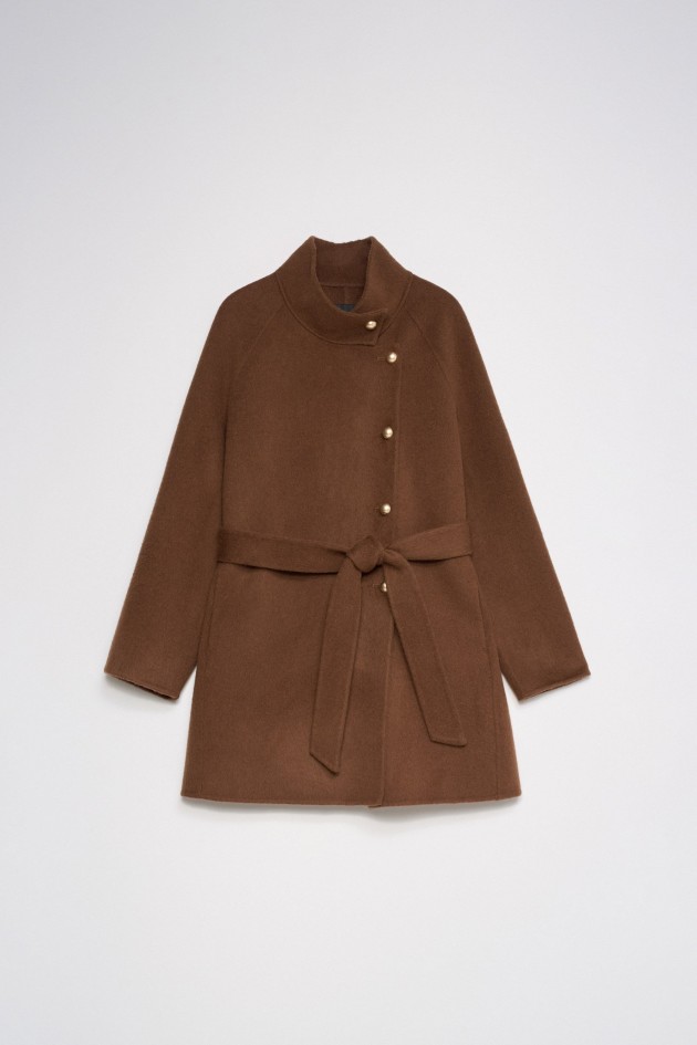 WOOL-BLEND COAT