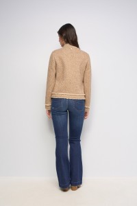 WOOL-BLEND TWEED JACKET