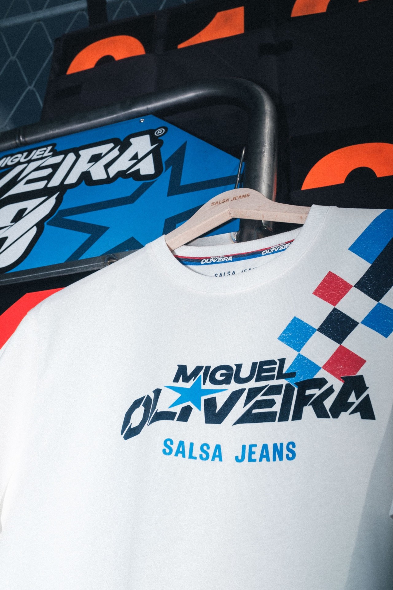 MIGUEL OLIVEIRA X SALSA JEANS T-SHIRT