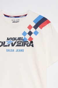 MIGUEL OLIVEIRA X SALSA JEANS T-SHIRT