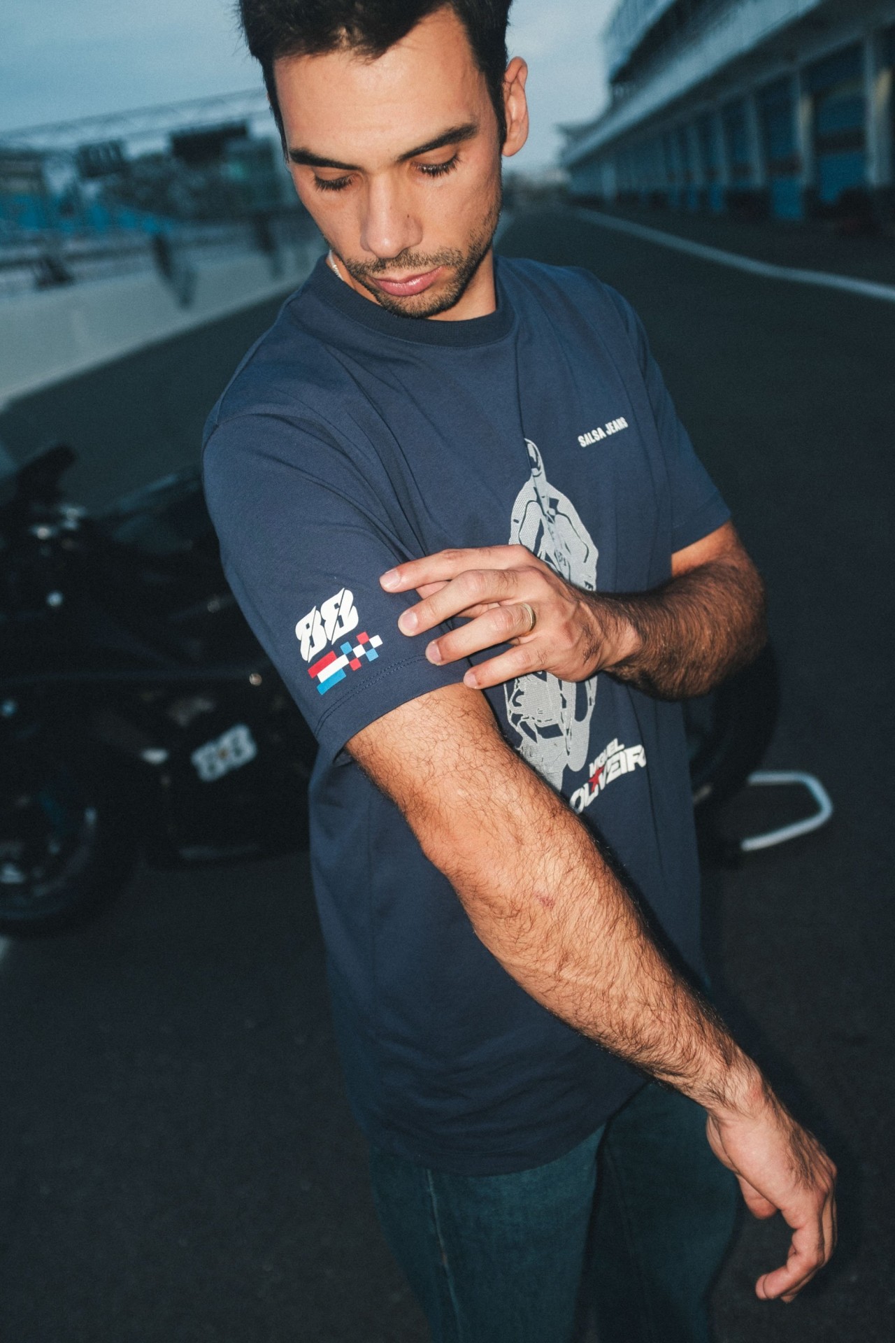 MIGUEL OLIVEIRA X SALSA JEANS T-SHIRT