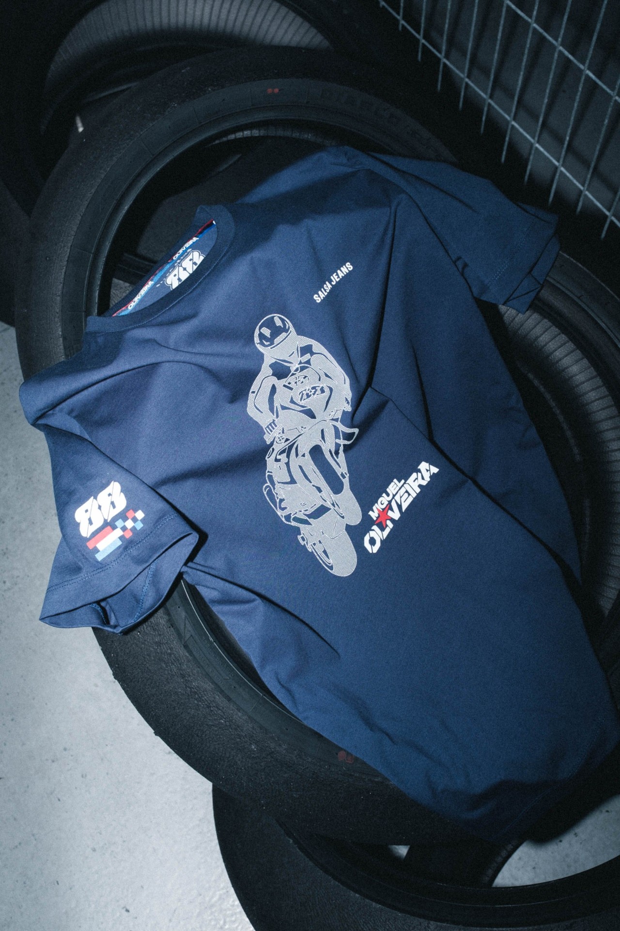 MIGUEL OLIVEIRA X SALSA JEANS T-SHIRT