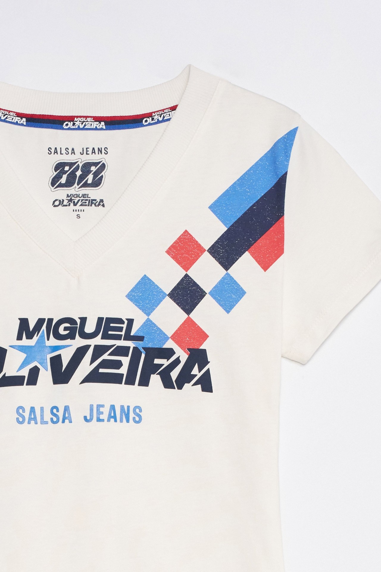 MIGUEL OLIVEIRA X SALSA JEANS T-SHIRT