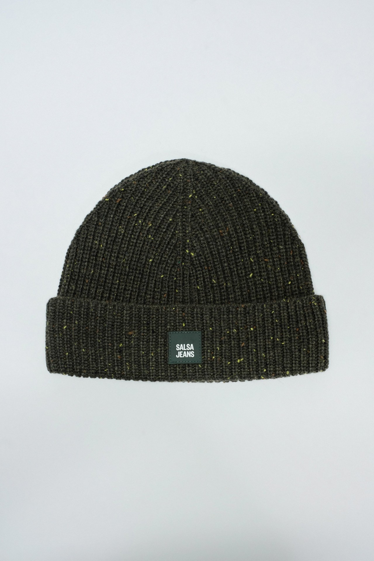 WOOL-BLEND BRANDING BEANIE