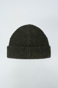 WOOL-BLEND BRANDING BEANIE