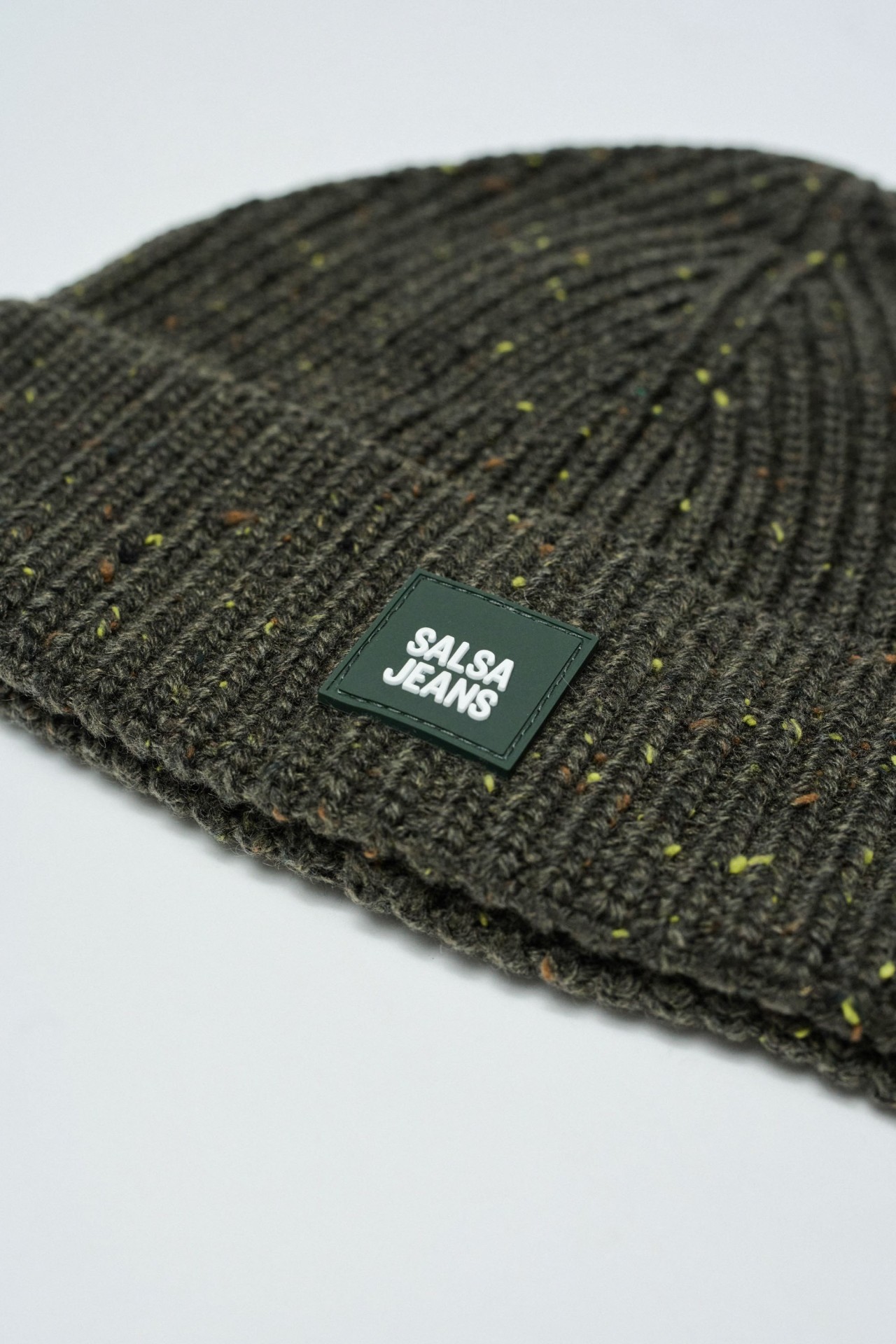WOOL-BLEND BRANDING BEANIE