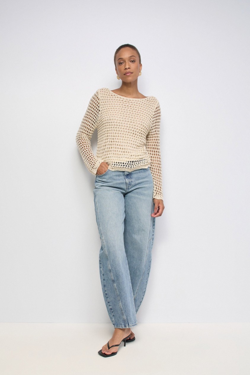 LUREX KNIT SWEATER