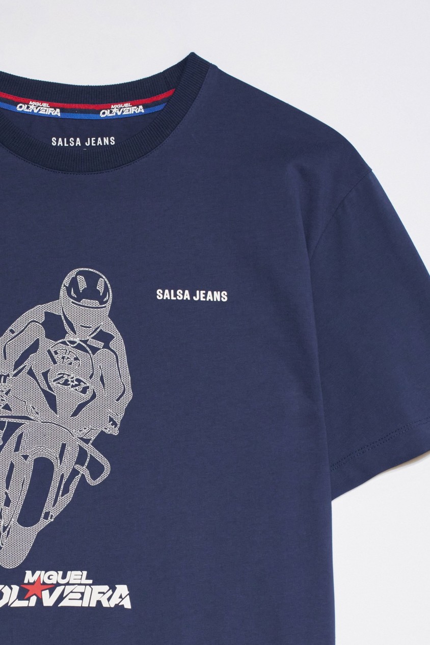 MIGUEL OLIVEIRA X SALSA JEANS T-SHIRT