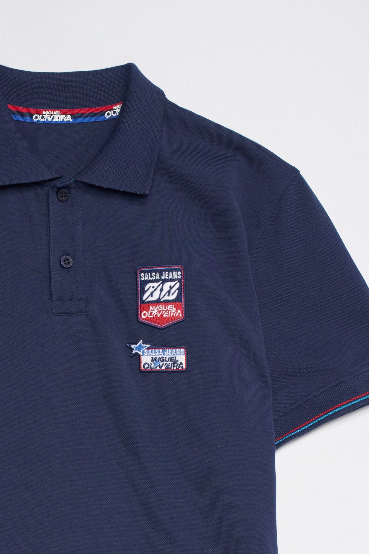 MIGUEL OLIVEIRA X SALSA JEANS POLO SHIRT
