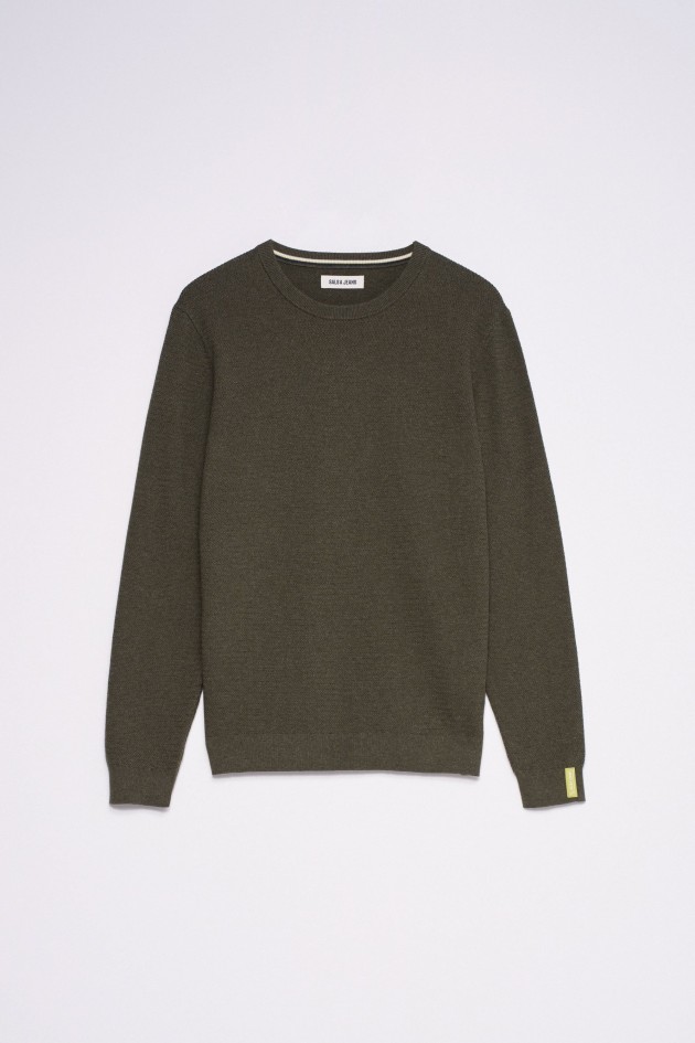 PULL EN MAILLE TEXTURÉE