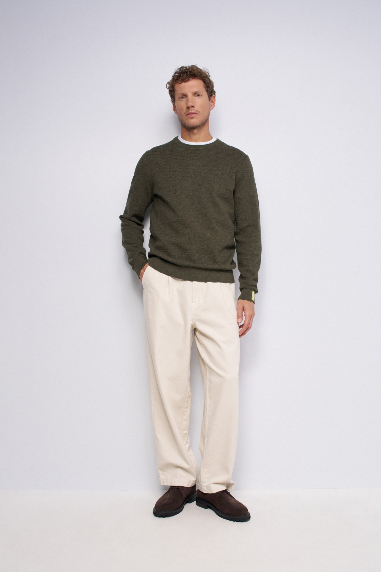 TEXTURED KNIT JUMPER